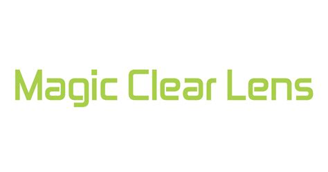 Magic clear lens